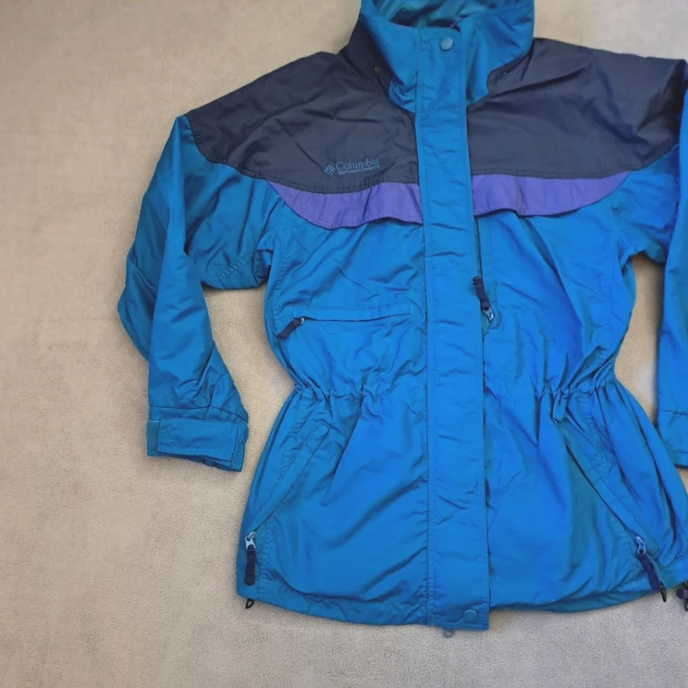 Columbia Teal Blue Women's Outdoor Jacket